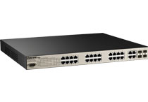 MRI-12x-F4G-PSE - Rack Mounted Power over Ethernet Switch